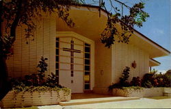 Our Lady Of Lourdes Catholic Church Postcard