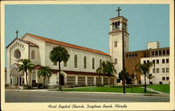 First Baptist Church Postcard