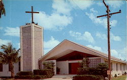 First Baptist Church, Trail at Fourth Street Bonita Springs, FL Postcard Postcard