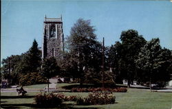 First Congregational Church, Bedford Park Stamford, CT Postcard Postcard