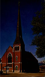 Highest Church Spire In World Postcard