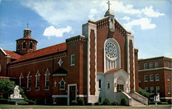 Our Lady Of The Angels Convent Chapel Felician Sisters Provincial House Enfield, CT Postcard Postcard