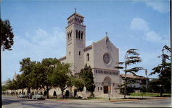 Saint Monica's Church, 7th Street And California Avenue Santa Monica, CA Postcard Postcard