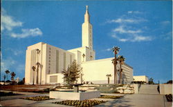 Church Of Jesus Christ Los Angeles, CA Postcard Postcard