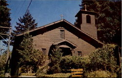 St. Elizabeth's Catholic Church Guerneville, CA Postcard Postcard