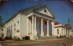 First Baptist Church Opelika, AL Postcard Postcard