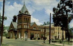 The First Baptist Church Postcard