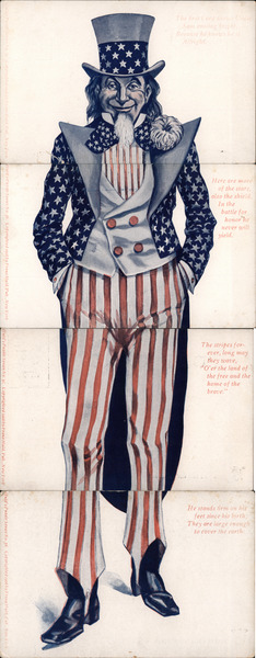 Set of 4: Uncle Sam Installment Set Patriotic