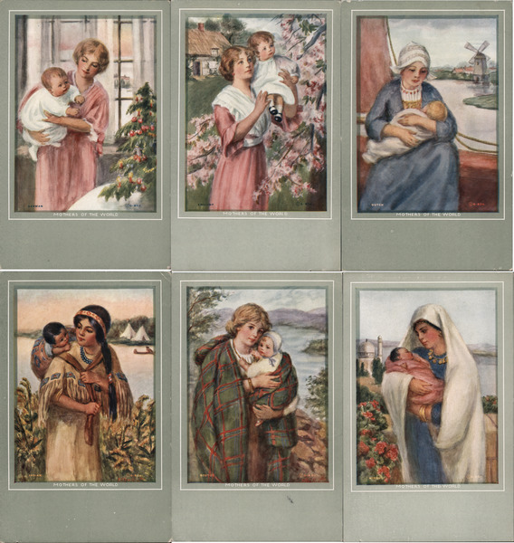Set of 6: Mothers of the World Artist Signed
