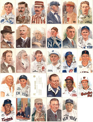Lot of 29: Baseball Hall of Fame Limited Edition Postcards Postcard