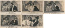 Set of 5: Couple at the Opera Postcard