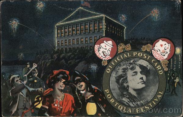 Portola Festival Official Post Card San Francisco California