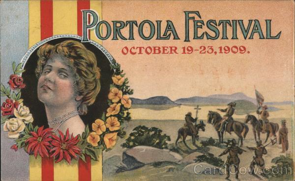Portola Festival Oct. 19-23, 1909 San Francisco California