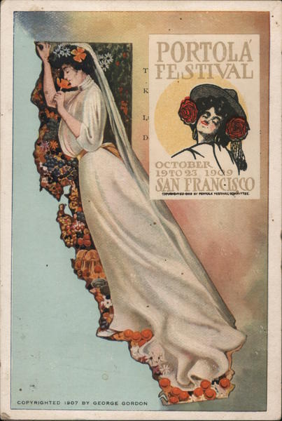 Portola Festival Oct. 19-23, 1909 San Francisco California