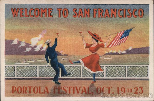 Welcome to San Francisco, Portola Festival, Oct. 19 to 23 California