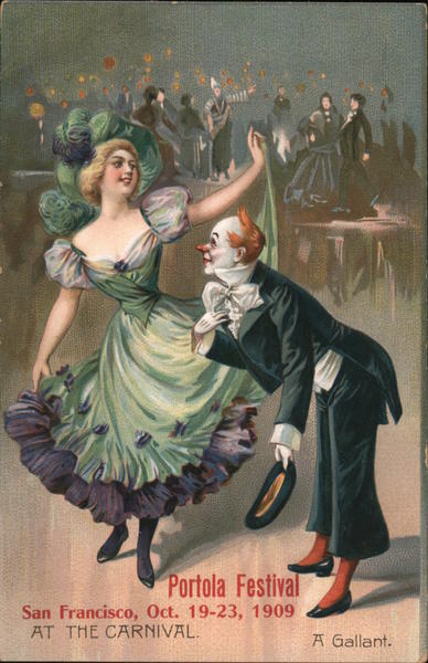 Portola Festival Oct. 19-23, 1909 at the carnival San Francisco California