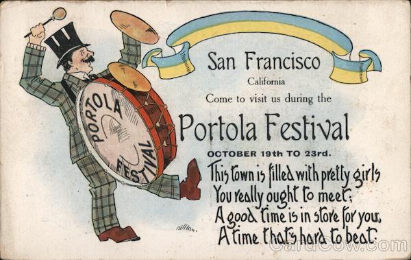 Come visit us during the Portola Festival October 19th to 23rd San Francisco California