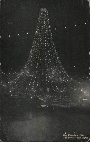The Portola Bell Lights San Francisco California