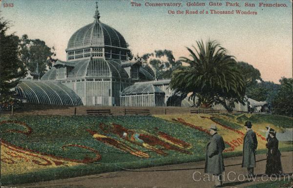 The Conservatory, Golden Gate Park San Francisco California