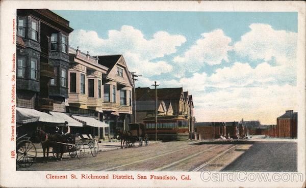 Clement St., Richmond District San Francisco California