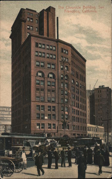 The Chronicle Building San Francisco California