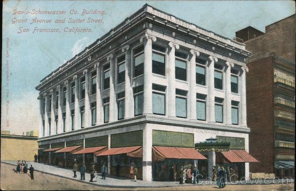 Davis-Schonwasser Company Building, Grant Avenue & Sutter Street San Francisco California