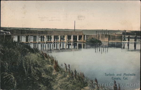 Turlock and Modesto Canals California