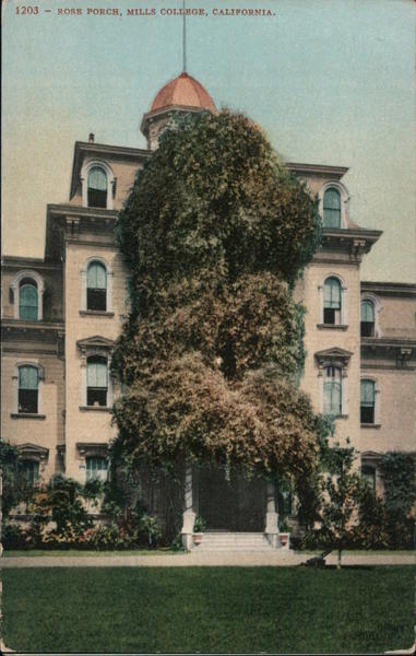 Rose Porch, Mills College San Francisco California