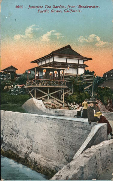 Japanese Tea Garden, from Breakwater, Pacific Grove, California