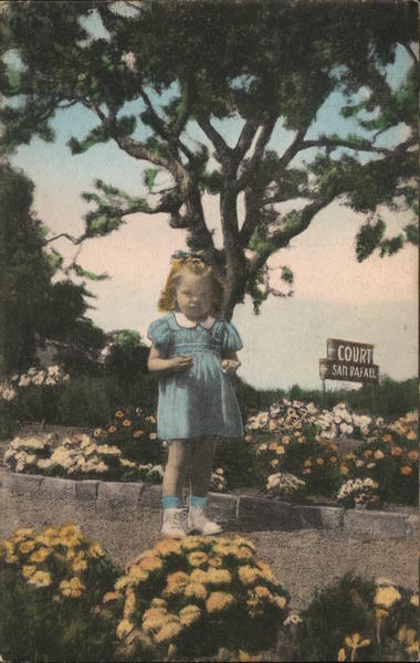 A Lovely Little Guest at Court San Rafael California