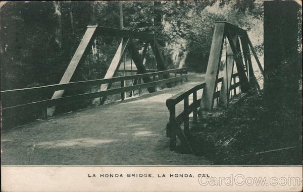 La Honda Bridge California