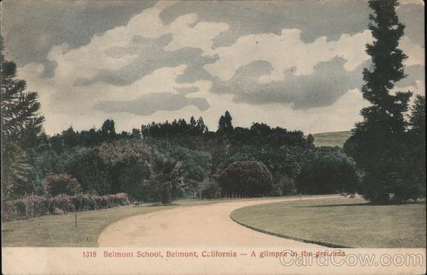 Belmont School A Glimpse of the Grounds California
