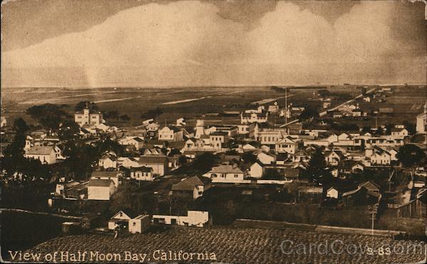 View of Half Moon Bay California