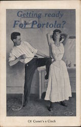 Getting Ready for Portola?  Of Corset's a Cinch Postcard