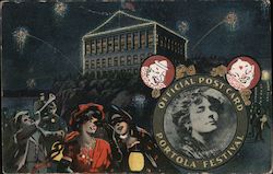 Portola Festival Official Post Card Postcard