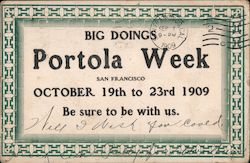 Big Doings Postcard