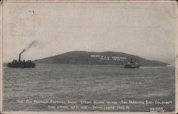Portola Festival Oct. 19-23 09 The Big Portola Festival Sign Yerba Buena Island San Francisco Bay Postcard