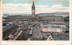 View of Ferry Building Postcard