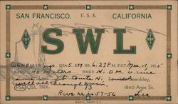 SWL Postcard