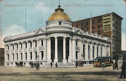 Hibernia Savings Bank, McAllister and Jones Streets Postcard