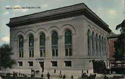 Hall of Justice San Francisco, CA Postcard Postcard Postcard