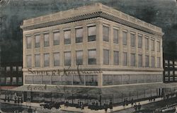 Gen A. Moss Glove Co. S.W. corner, Grant & Union Square Aves. Postcard