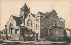 Christian Church Postcard