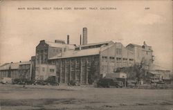 Main Building, Holly Sugar Corp, Refinery Postcard