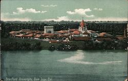 View of Stanford University Postcard