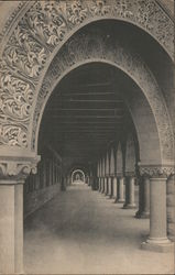 Arcade, Stanford University Postcard