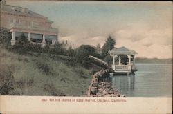 On the Shores of Lake Merritt Oakland, CA Postcard Postcard Postcard