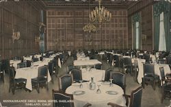 Renaissance Grill Room, Hotel Oakland Postcard
