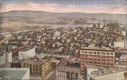 Oakland Looking East From City Hall Postcard