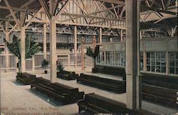 "Key Route" Ferry Waiting Room, End of Pier Postcard